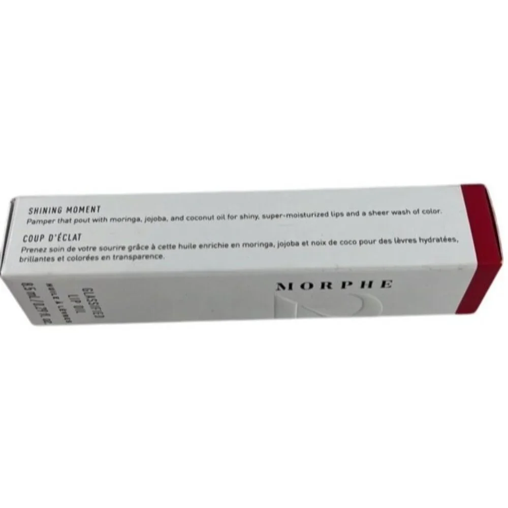 Morphe 2 Glassified‎ Lip Oil Shade Flutter 8.5ml NIB